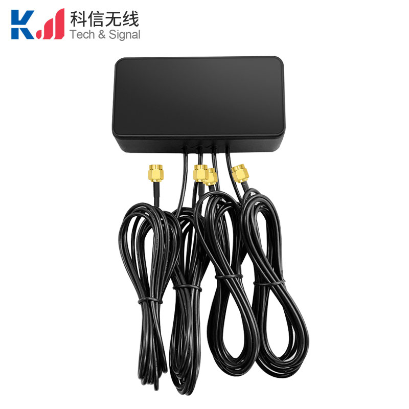 方形款4G+4G+4G+GPS四合一組合天線