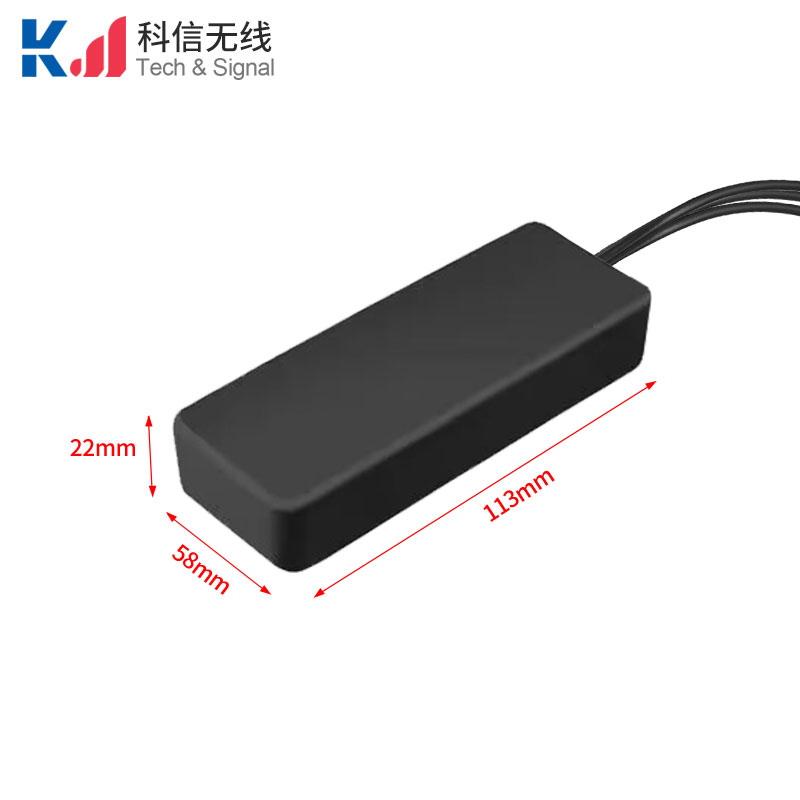 方形款4G+WIFI+GPS三合一組合天線