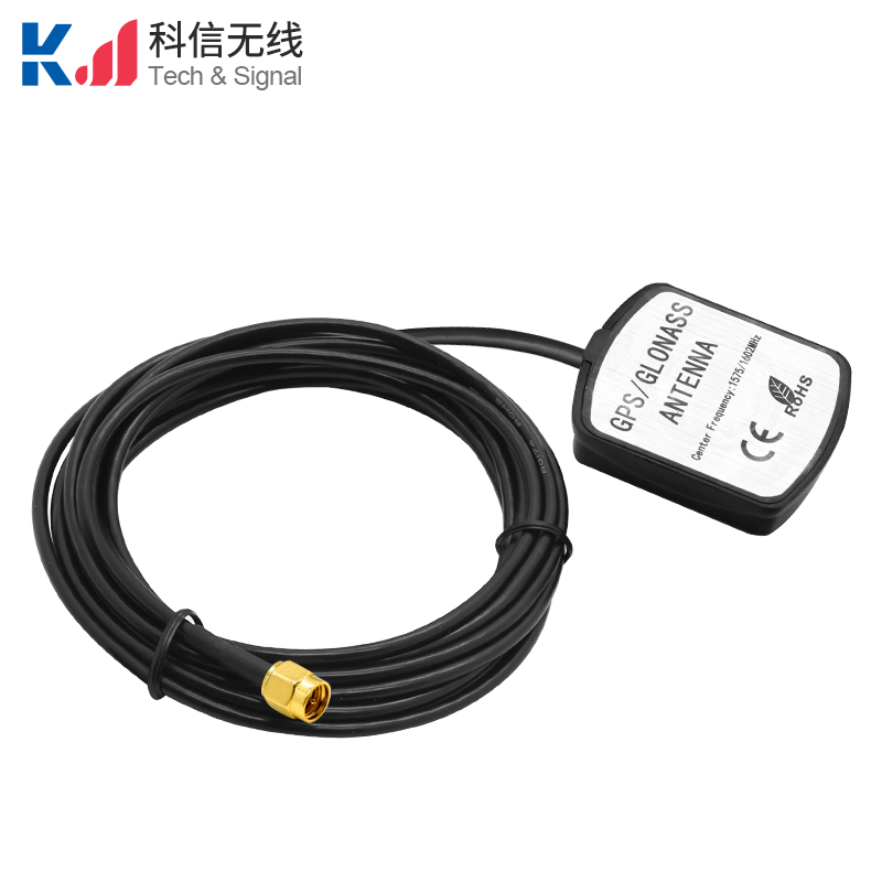 梯形款GPS+GLONASS雙模定位天線