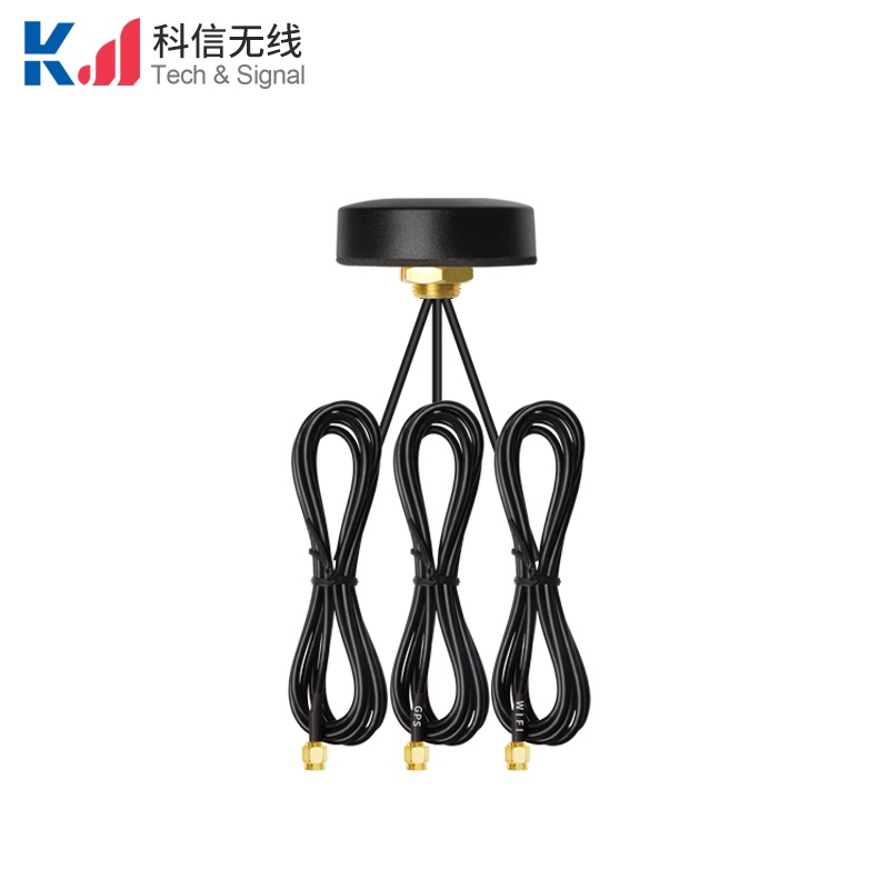 圓形款4G+WIFI+GPS三合一組合天線（中間出線結(jié)構(gòu)）